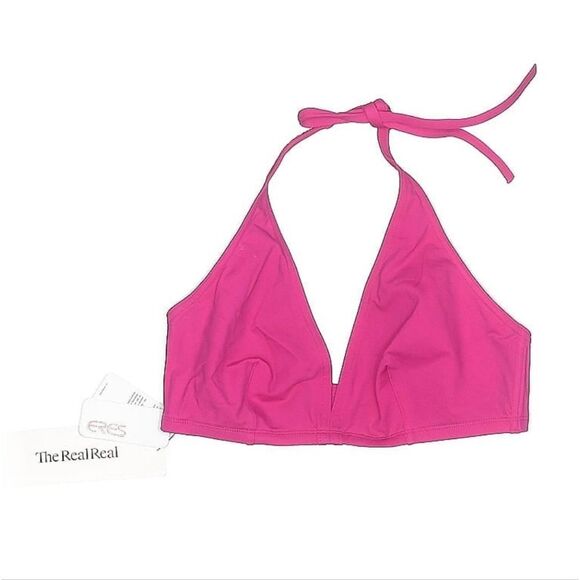 NWT Eres Pink Halter Bikini Top - Picture 1 of 4